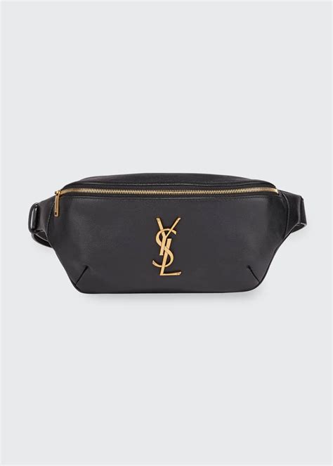 ysl monogram logo fanny pack/belt bag|Saint Laurent YSL Monogram Logo Fanny Pack/Belt Bag.